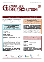 Gemeindezeitung 01/2022